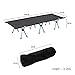 boenkj Portable Folding Bed Camping Cot Outdoor Portable Easy to Disassemble Single Lunch Bed Beach Bed Folding Bracket Bed Camping Bedthumb 2