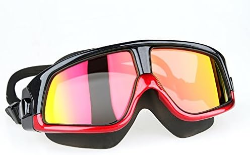 Swimming Goggles professional high-definition anti fog waterproof UV isolation, colorful plating goggles, unisex, 5 colors optional