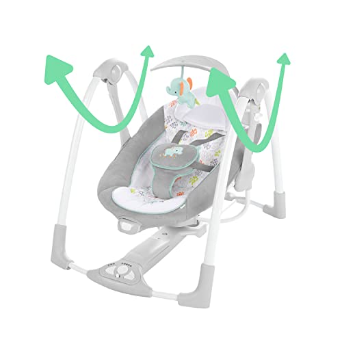 Ingenuity ConvertMe 2in1 Compact Portable Automatic Baby Swing
