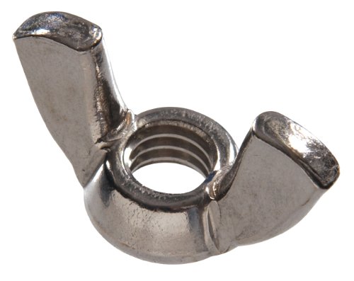 The Hillman Group 2998 6-32-Inch Stainless Steel Wing Nut, 8-Pack
