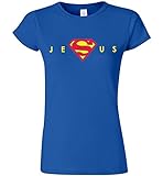 DirtyRagz Womens Ladies Juniors Super Jesus Christ T Shirt