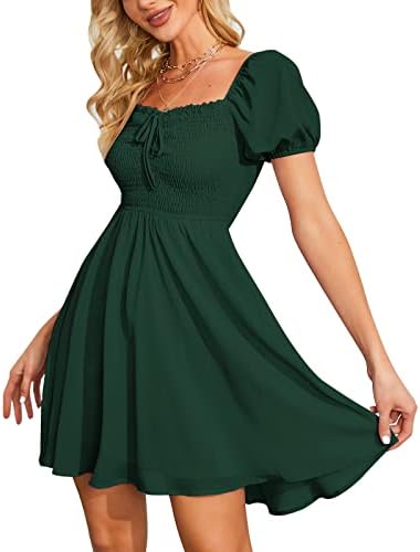 smocked chiffon peasant-sleeve dress Forever 21 Women's Smocked Chiffon Peasant-Sleeve Dress Black X-Small at  Amazon Women's Clothing store
