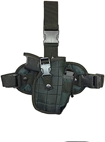 Black Tactical Leg Thigh Holster fits Beretta 92,96,.40 S&W, U22 Neos 22LR
