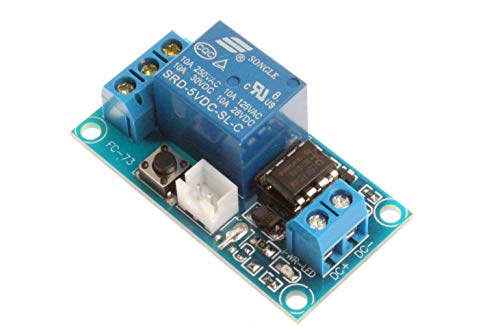 image for NOYITO 1-Channel Self-locking Relay Module One Button Start-Stop Bista