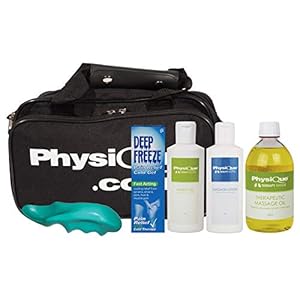 PHYSIQUE – Massage Gift Pack – Sweet Almond Masage Oil, Moisturising Massage Lotion, Arnica Gel, and More – Perfect Sports Gift for Sports Therapists or Massage Lovers