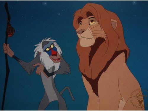 disney lion king lithograph value