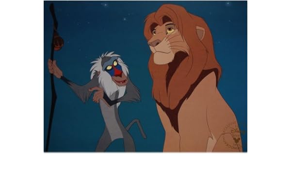 disney lion king lithograph value
