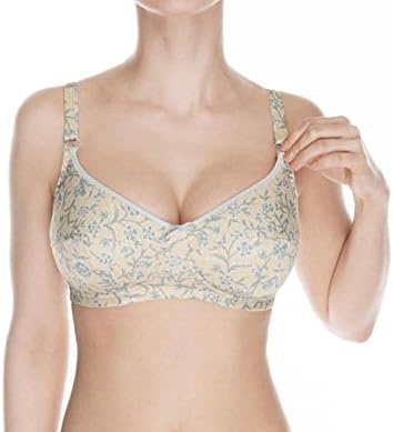LAUMA Womens Wireless Maternity Bra, Collection "Nora", Size 38B