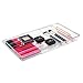 mDesign Cosmetic Make Up Organizer Expandable Vanity and Drawer Organizer, Clear