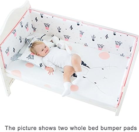 Tours De Lit Tour De Lit Bebe En Coton Respirant Plus Sur Avec Cotes De Protection Pour Lit De Bebe Bebe Puericulture
