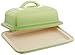 Le Creuset PG0307-174P Heritage Stoneware Butter Dish, 6.75