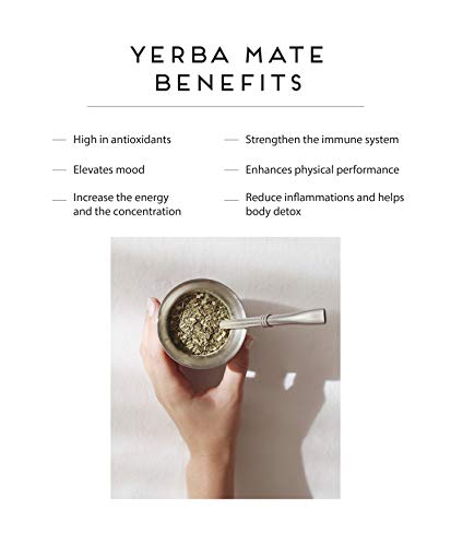 Balibetov [NEW] double wall Stainless Steel Yerba Mate Gourd set (Mate cup) with Yerba Mate Bombilla (Grey) - Thumbnail 5
