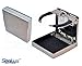 SeaLux Stainless Steel Adjustable Fold Down cup drink Holder for boat, car