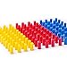 120 Pack Magnetic Map Push Pins in Assorted Colors (40 Each of Red,Blue,Yellow), Ideal for Map,Whiteboard,Refrigerator & More!