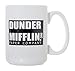 Dunder Mifflin - World's Best Boss - The Office 15 oz Deluxe Large Double-Sided Mug