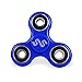 Serenity Spinner Fidget Hand Toy Perfect Stress Reducer - Anti Anxiety , Autism, ADHD - Long Spinning with 3 Removable Bearings for Adults & Kids Blue