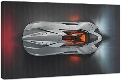 Lamborghini Egoista Concept 5 24X36 Gallery Wrapped 1.5" Depth Canvas Print
