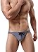 Amilia Men's Swimming Brief Bikini Shorts Swimsuit 3-Pack