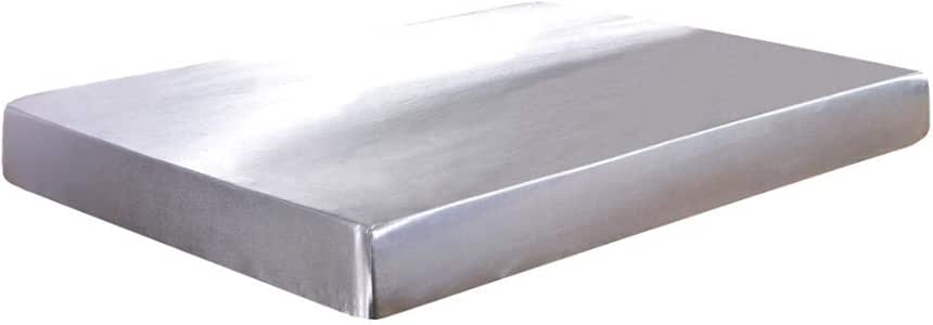 GUANLIDE Juego de sabanas,Sábana Ajustable de Seda Satinada, sobre