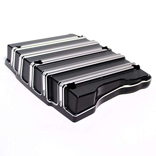 AQIMY Motorcycle 10-Gauge Rocker Box Top Covers CNC Aluminum Rocker Covers For Harley Twim Cam 1999-2017 Touring Dyna Softail Model