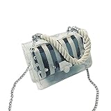 Women's Crossbody,Clearance!AgrinTo Messenger Bags Transparent Jelly Bag Girl Beach Bag Shoulder