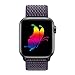 HILIMNY Compatible with for Apple Watch Band 44mm, Soft Nylon Sport Loop, Band Compatible with for iwatch Series 4, Series 3, Series 2, Series 1 (44mm, Indigo)