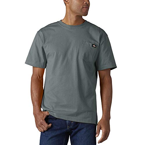 dickies men's heavyweight crew neck short sleeve tee