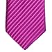 Retreez Skinny Tie with Stripe Textured - Hot Pink