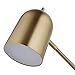 Amazon Brand – Rivet Avery Marble and Brass Adjustable Table Lamp, Bulb Included, 22.5