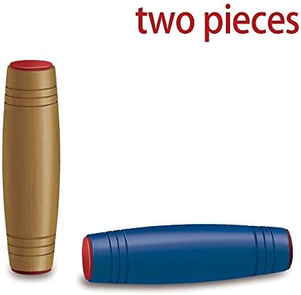 COOLKEY 2 Pack Amazing Rollver Fidget Stick Toys Desk Flip Toy Rollver Fidget Toy Perfect to Hand-Eye coordination concentration trainer Release Anxiety Attention Stress for Adult Child