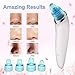 Blackhead Remover, Pore Vacuum, Blackhead Vacuum Rechargeable Electric Facial Pore Cleaner Blackhead Extractor Tool Acne Comedone Removal Suction Beauty Device for Facial Skin