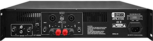 4100 Watt Professional DJ Power Amplifier - Adkins Pro Audio - Quality Audio at Affordable Prices!