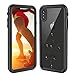 iPhone Xs Max Waterproof Case, iPhone Xs Max Cases Shockproof Underwater Full Body Impact Protective Case for iPhone Xs Max with Bulit-in Screen Protector (Transparent Black, 6.5 inch) primary