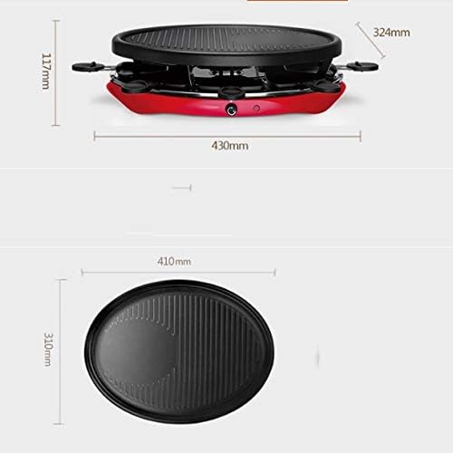 review UXZDX CUJUX Barbecue Plate, Traditional Grill Plate Stove Non Stick Indoor Outdoor Smokeless Grill Cast Aluminum Grill Plate
