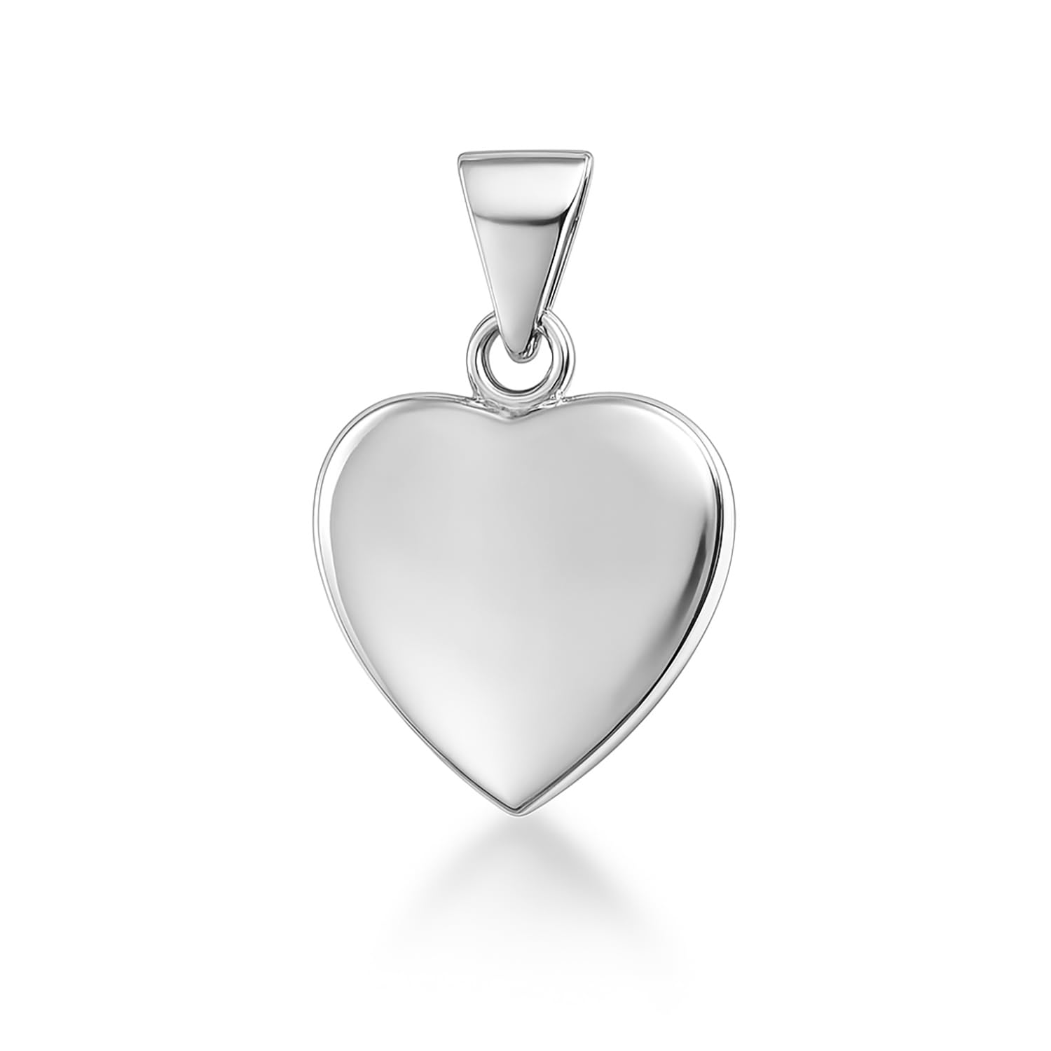 Tuscany Silver Women's Sterling Silver Polished Heart Pendant