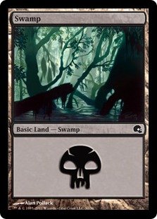 Magic: the Gathering - Swamp (28) - Premium Deck Series: Graveborn - Foil