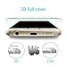 Galaxy S6 Edge Plus Screen Protector,Elebase 3D CurvedTempered Glass,Anti-Scratch,9H Hardness,Full Coverage,Clear Anti-Bubble Film for Samsung Galaxy S6 Edge Plus(Gold)(Not for S6 Edge)