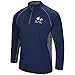 Colosseum Men's NCAA-Rival-1/4 Zip Pullover Windshirt (Notre Dame Fighting Irish-Navy with Leprechaun, Large)