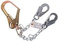 01611 Guardian Fall Protection 22" Rebar Chain Assembly w/ Swivel Rebar Hook & High Strength Snap Hooks