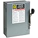 Square D - D321NCP General Duty Safety Switch, Fusible, 30-Amp, 240V, 3-Pole, Indoor, W/Neutral