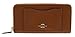 Coach Crossgrain Leather Accordion Zip Wallet in Saddle, F54007 IMSAD