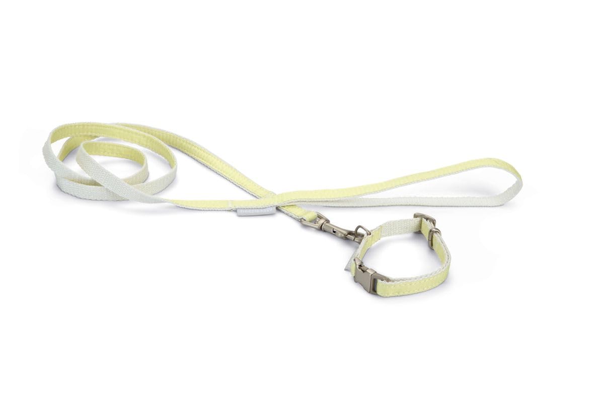 Beeztees Puppy Set Collar & Lead Yellow