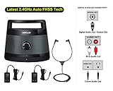 Simolio Digital Assisted Hearing Amplifier Wireless TV Speaker with Optical in