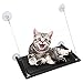 isYoung Cat Window Perch, Mounted Cat Sunshine seat Pet Hammock Kitty Bed Perch Cushion with 4 Ultra Heavy Duty Suction Cups Cat Bed Holds Up to 60lbs