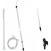Fermtech 1/2" Large 27" Fast Flow Deluxe Siphoning Kit &ndash; Auto Siphon for Home Brewing, Beer, Wine, Mead, and Craft Brew &ndash; Includes Food-Grade Hose &amp; Bottling Wand for Easy Transfer &amp; Filling