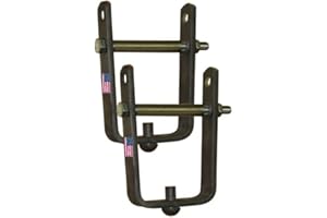 BILLET4X4 3 inch Wide MEGA-Duty Axle Leaf Spring Rebound Clamps - Pair (2) (Off-Road Vehicles)