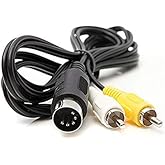 WICAREYO AV Audio Video Composite TV Cable,Compatible for Genesis 1