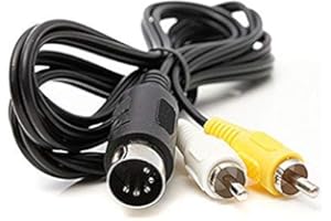WICAREYO AV Audio Video Composite TV Cable Compatible for Genesis 1