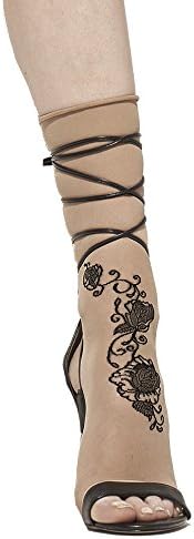 Trasparenze Pervinca Toeless Socks-One Size-Cosmetic