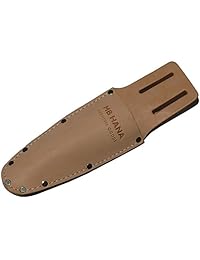 Japonés Hori Hori, jardín de cavar cuchillo de acero inoxidable con vaina de piel